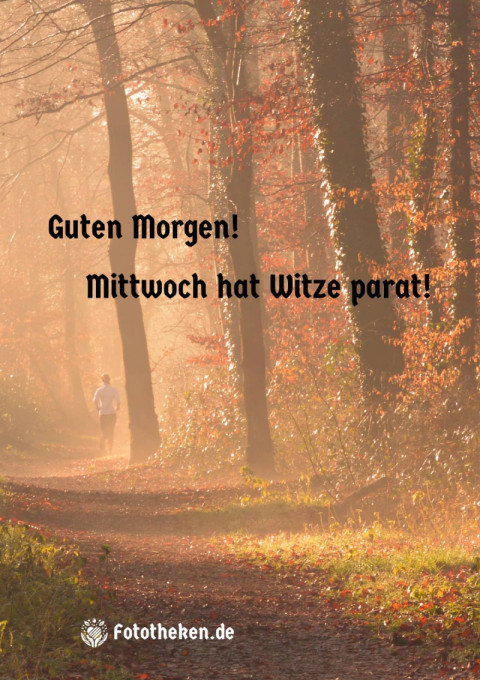 Guten Morgen! Mittwoch hat Witze parat!