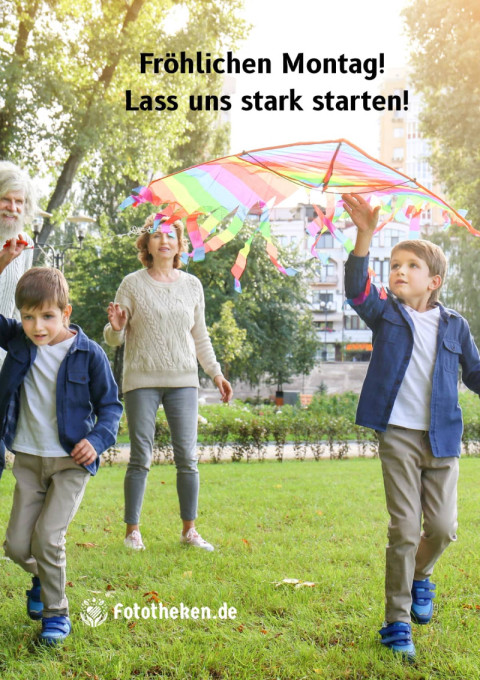 Fröhlichen Montag! Lass uns stark starten!