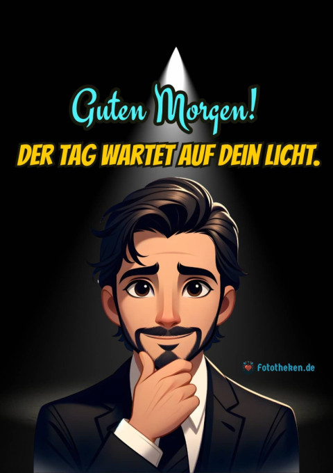 Guten Morgen! Der Tag wartet auf dein Licht