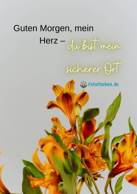 Guten Morgen, mein Herz – du bist mein sicherer Ort