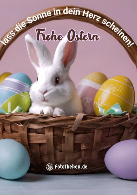 Frohe Ostern – lass die Sonne in dein Herz scheinen!