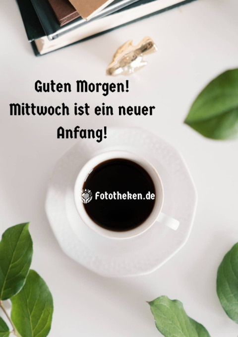 Guten Morgen! Mittwoch ist ein neuer Anfang!