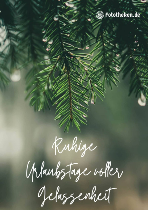 Ruhige Urlaubstage voller Gelassenheit