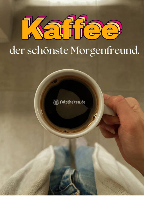 Kaffee der schönste Morgenfreund