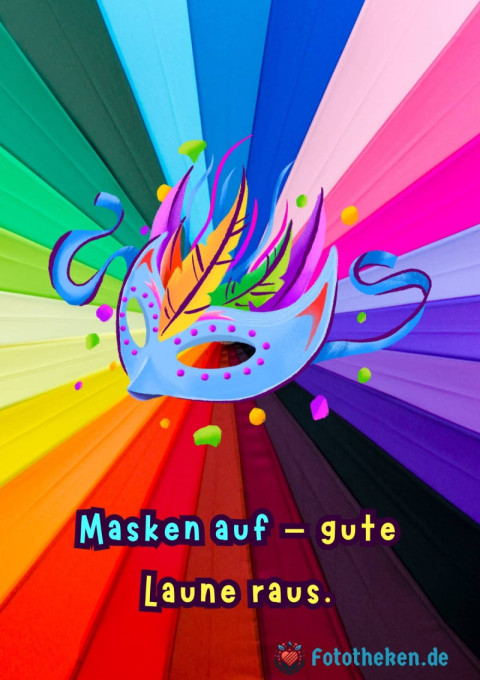Masken auf – gute Laune raus
