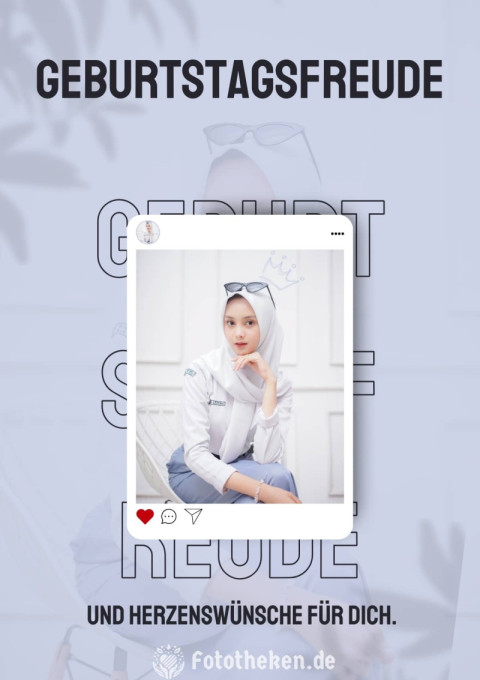 Geburtstagsfreude und Herzenswünsche für dich