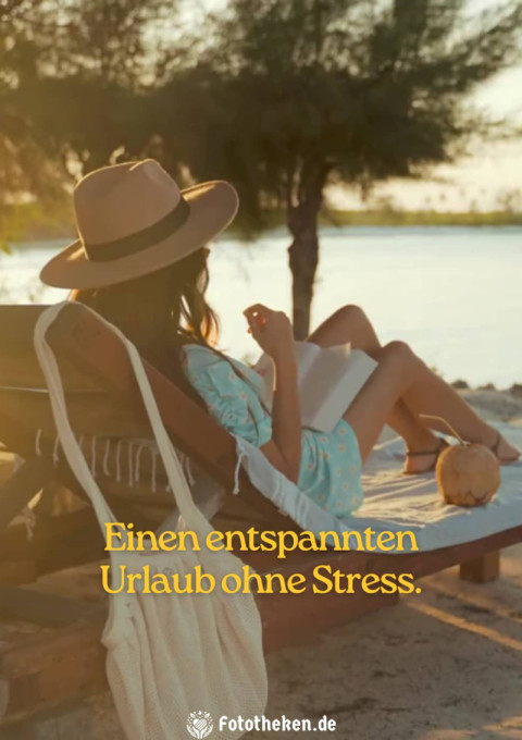 Einen entspannten Urlaub ohne Stress