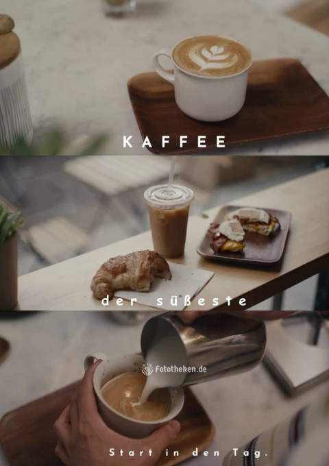Kaffee der süßeste Start in den Tag