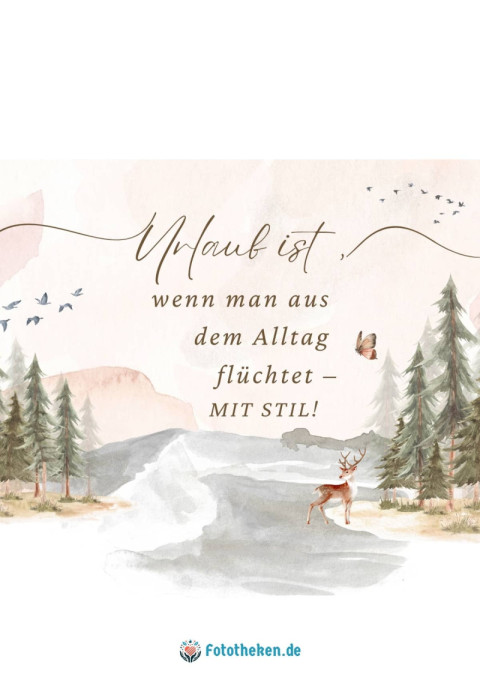 Urlaub ist, wenn man aus dem Alltag flüchtet – mit Stil!