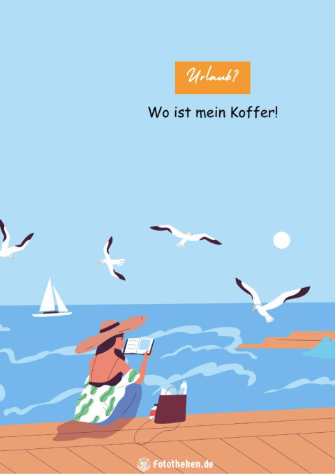 Urlaub Wo ist mein Koffer