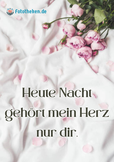 Heute Nacht gehört mein Herz nur dir