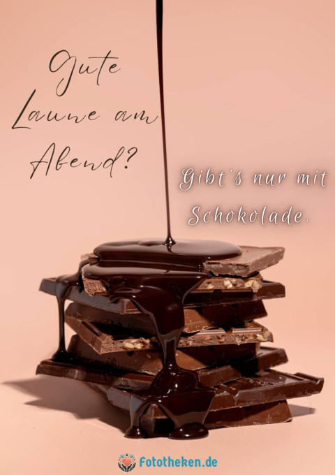 Gute Laune am Abend Gibt’s nur mit Schokolade