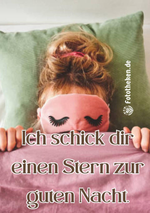 Ich schick dir einen Stern zur guten Nacht