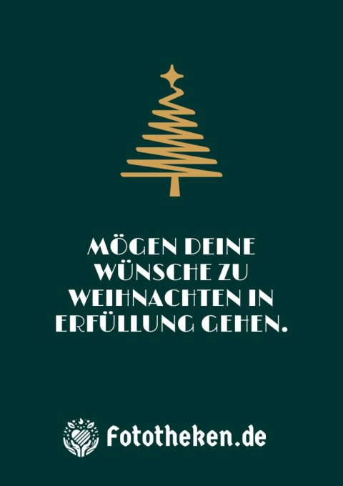 Mögen deine Wünsche zu Weihnachten in Erfüllung gehen