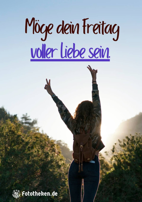 Möge dein Freitag voller Liebe sein
