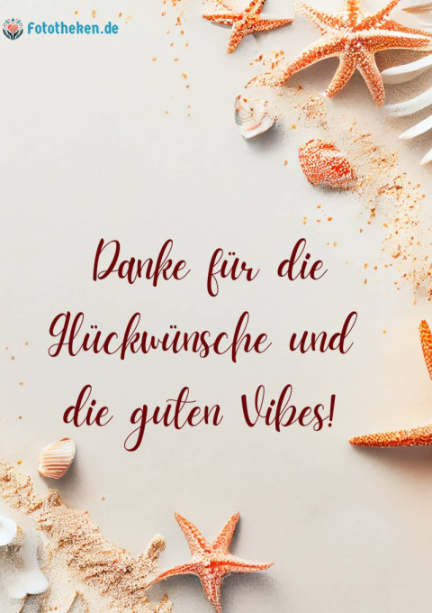 Danke für die Glückwünsche und die guten Vibes!
