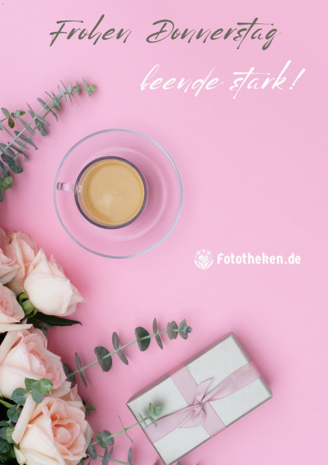 Frohen Donnerstag, beende stark!