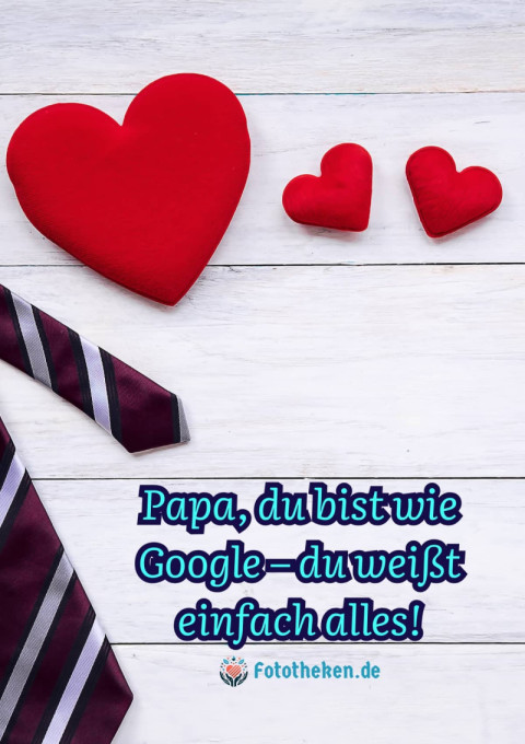 Papa, du bist wie Google – du weißt einfach alles!