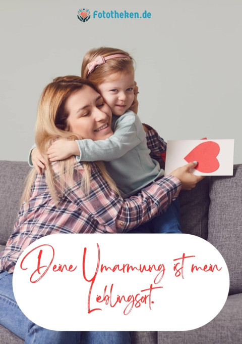 Deine Umarmung ist mein Lieblingsort