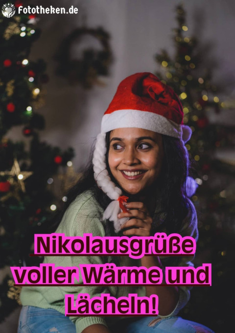 Nikolausgrüße voller Wärme und Lächeln!