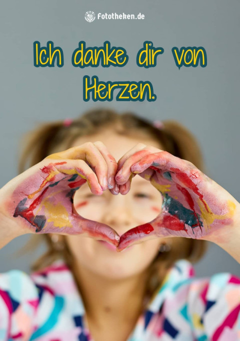 Ich danke dir von Herzen