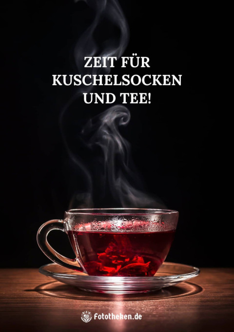 Zeit für Kuschelsocken und Tee!