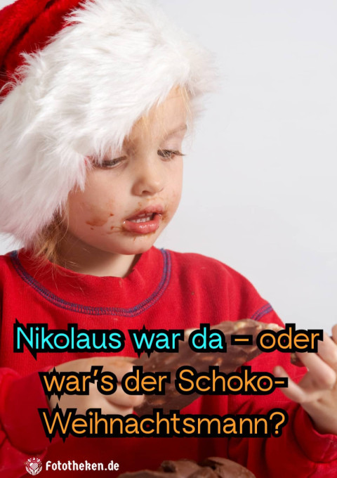 Nikolaus war da – oder war’s der Schoko Weihnachtsmann