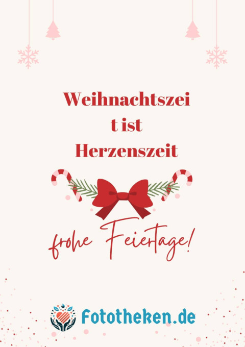 Weihnachtszeit ist Herzenszeit – frohe Feiertage!