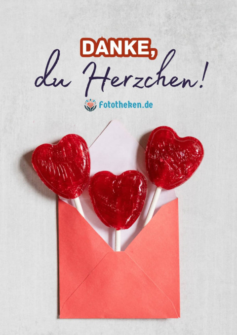 Danke, du Herzchen!