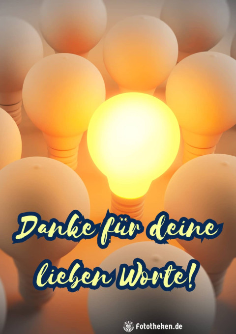 Danke für deine lieben Worte!