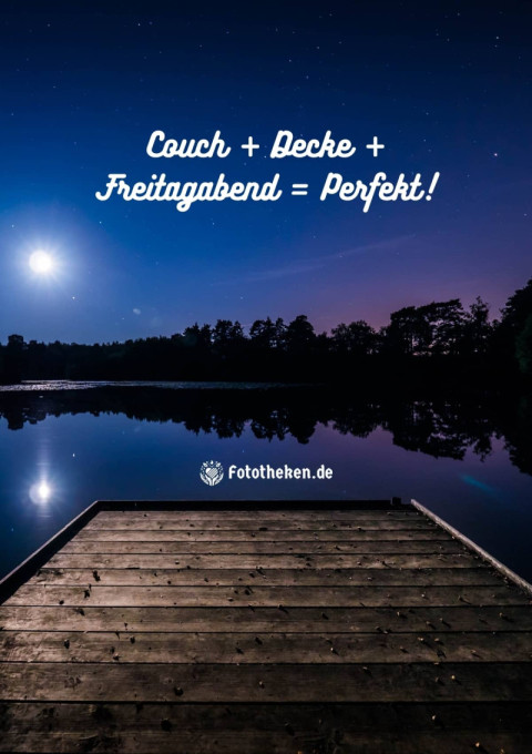 Couch   Decke   Freitagabend = Perfekt!
