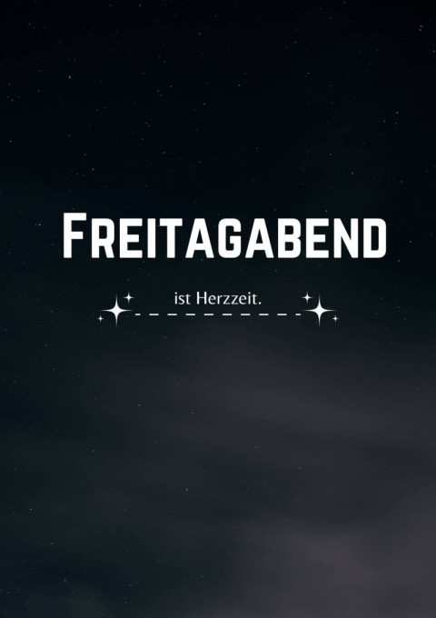 Freitagabend ist Herzzeit