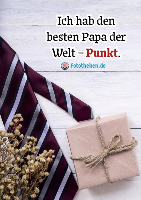 Ich hab den besten Papa der Welt – Punkt