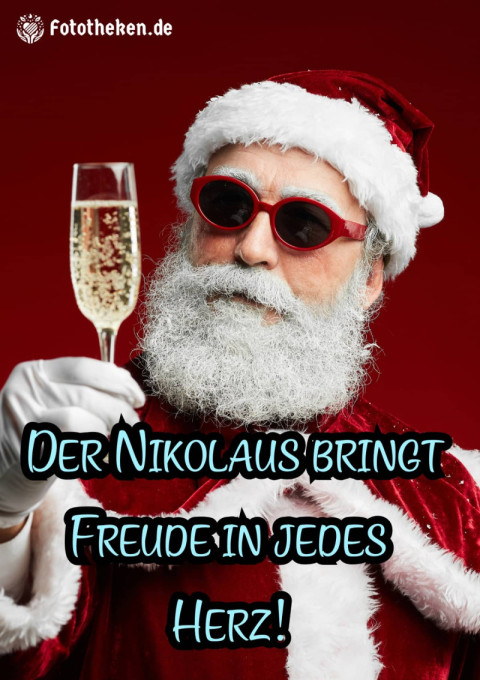 Der Nikolaus bringt Freude in jedes Herz!