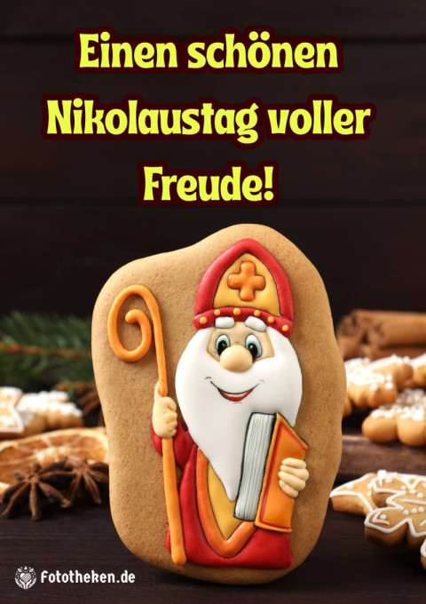 Einen schönen Nikolaustag voller Freude!
