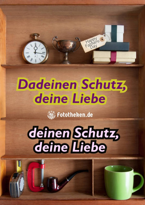 Danke für deine Fürsorge, deinen Schutz, deine Liebe