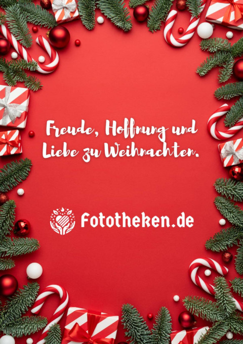 Freude, Hoffnung und Liebe zu Weihnachten