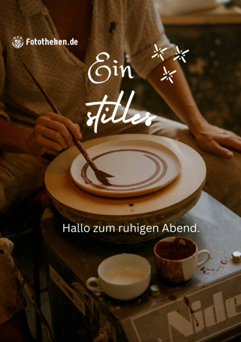 Ein stilles Hallo zum ruhigen Abend