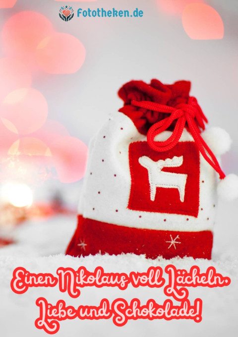 Einen Nikolaus voll Lächeln, Liebe und Schokolade!