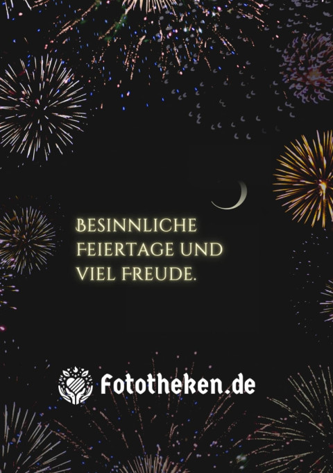 Besinnliche Feiertage und viel Freude