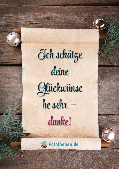 Ich schätze deine Glückwünsche sehr – danke!