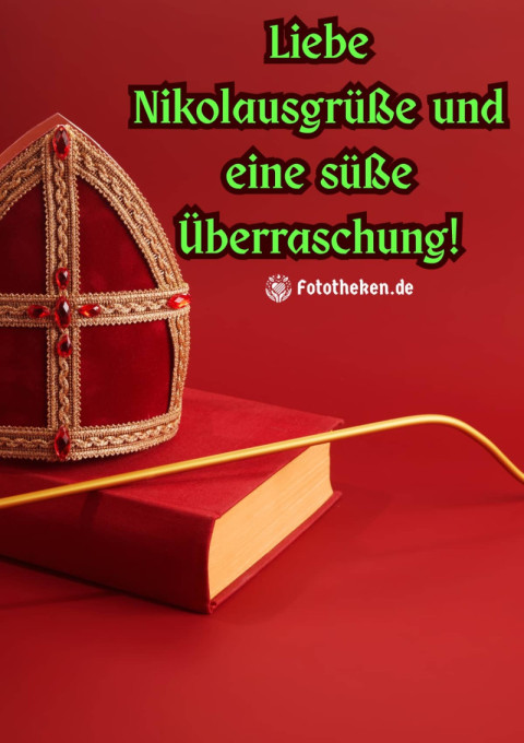 Liebe Nikolausgrüße und eine süße Überraschung!
