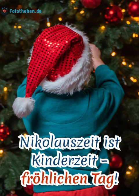 Nikolauszeit ist Kinderzeit – fröhlichen Tag!