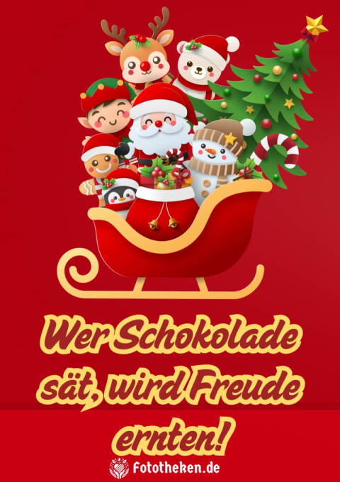 Möge dein Nikolaustag genauso süß sein wie du!