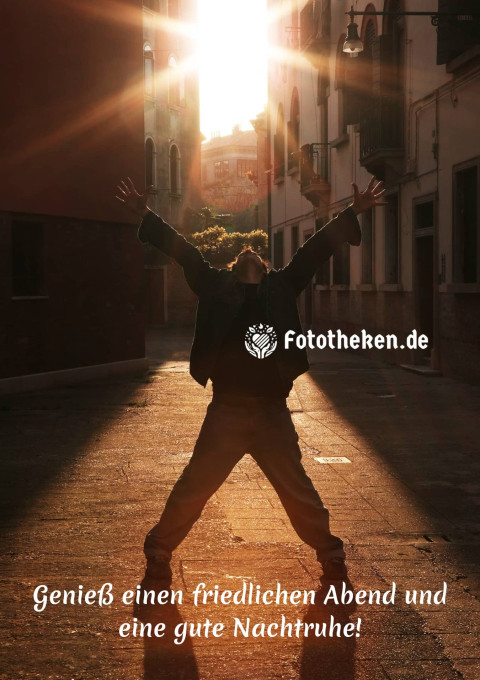 Genieß einen friedlichen Abend und eine gute Nachtruhe!