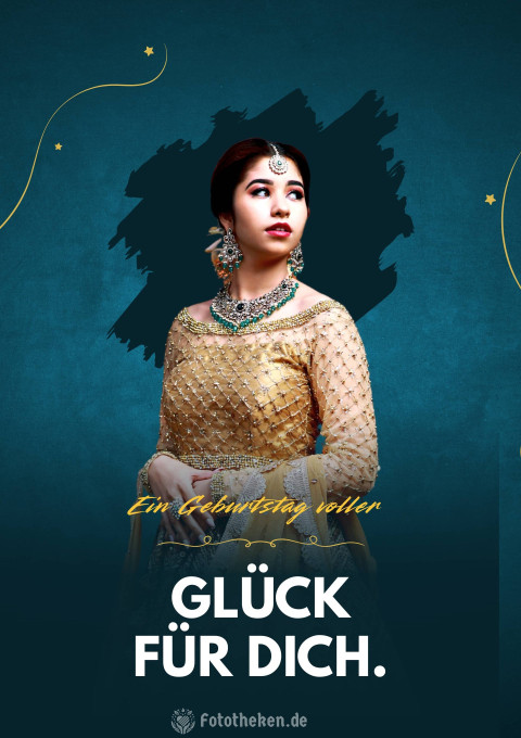 Ein Geburtstag voller Glück für dich