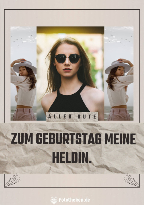 Alles Gute zum Geburtstag meine Heldin