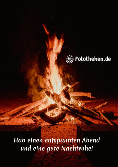 Hab einen entspannten Abend und eine gute Nachtruhe!