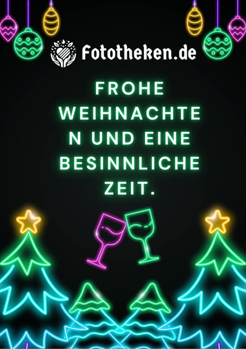 Frohe Weihnachten und eine besinnliche Zeit