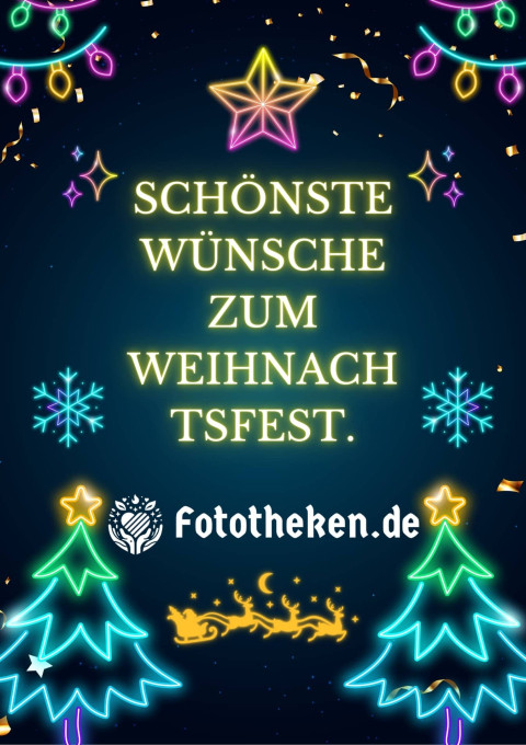 Schönste Wünsche zum Weihnachtsfest